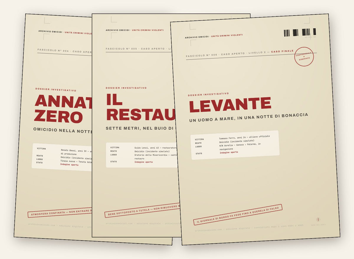I tre fascicoli del Livello 2