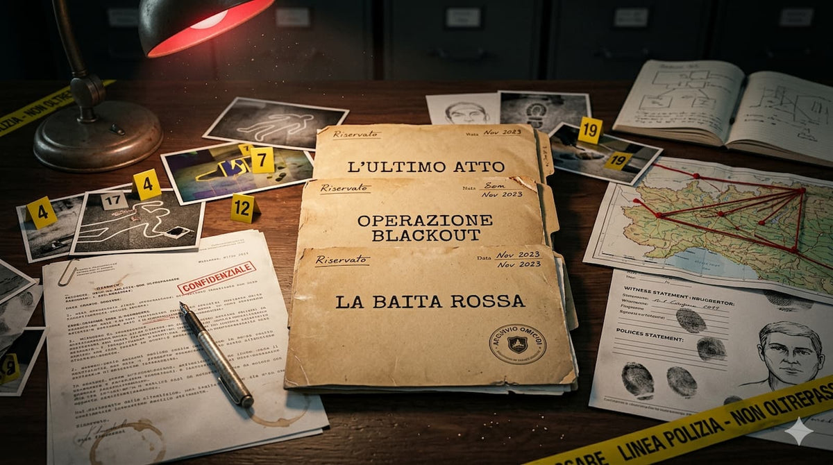 Archivio Omicidi — Livello 1 · tre casi